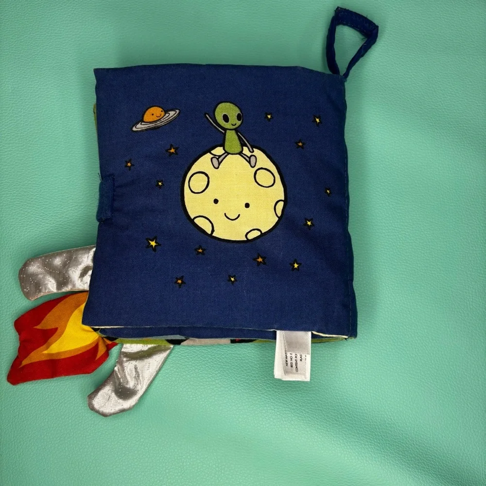 Jellycat‎ Zoom to the Moon Soft Fabric Book